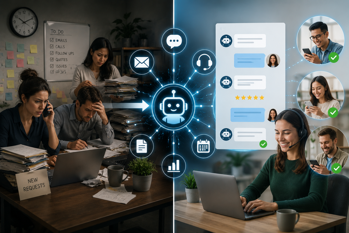 How AI Can Help SMEs Improve Customer Experience Without Hiring More Staff